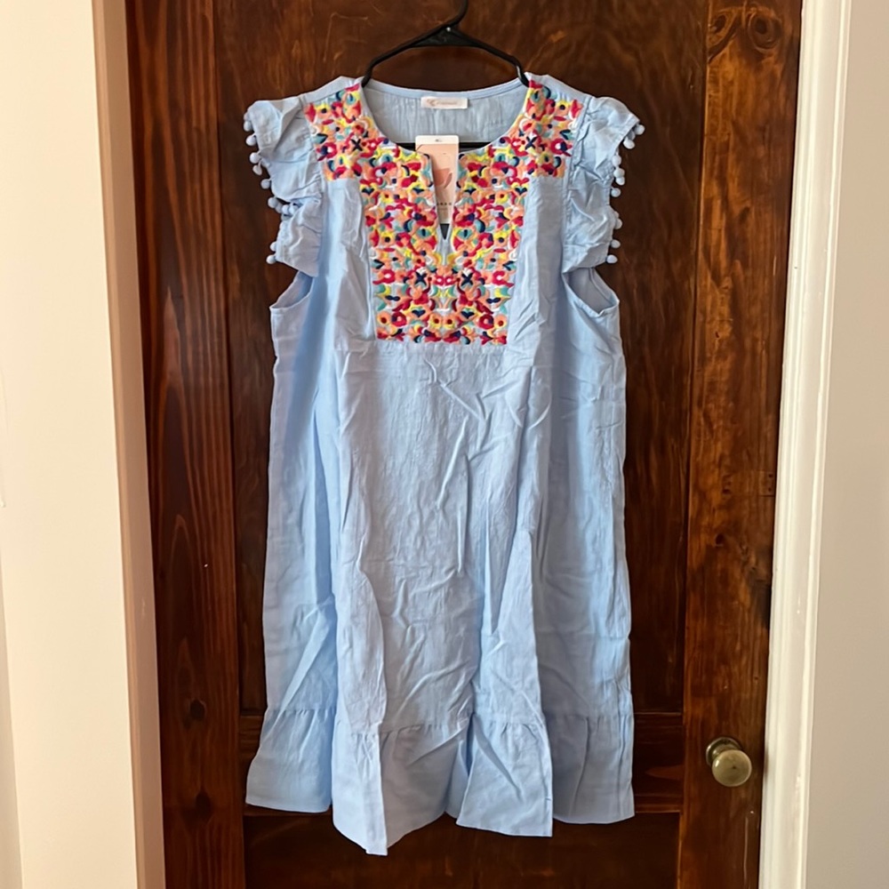 Blue Summer Dress (NWT)